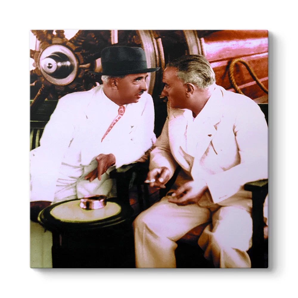 Atatürk ve İsmet İnönü Tablosu - Model 3
